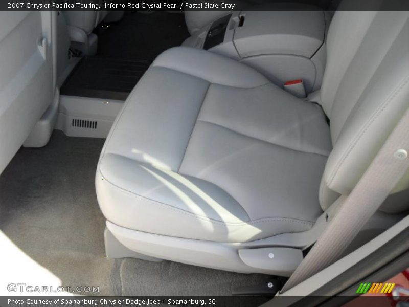 Inferno Red Crystal Pearl / Pastel Slate Gray 2007 Chrysler Pacifica Touring