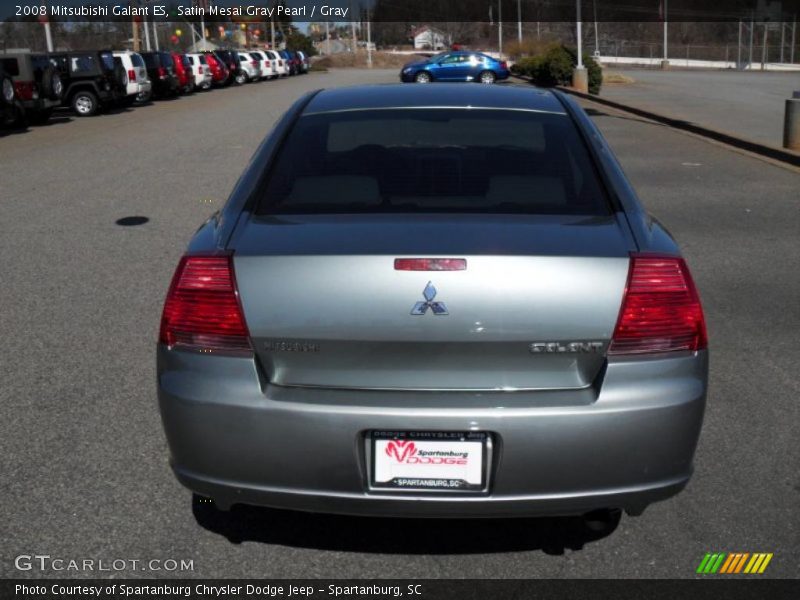 Satin Mesai Gray Pearl / Gray 2008 Mitsubishi Galant ES