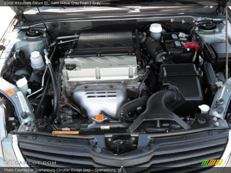 Satin Mesai Gray Pearl / Gray 2008 Mitsubishi Galant ES