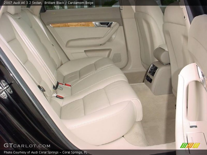 Brilliant Black / Cardamom Beige 2007 Audi A6 3.2 Sedan
