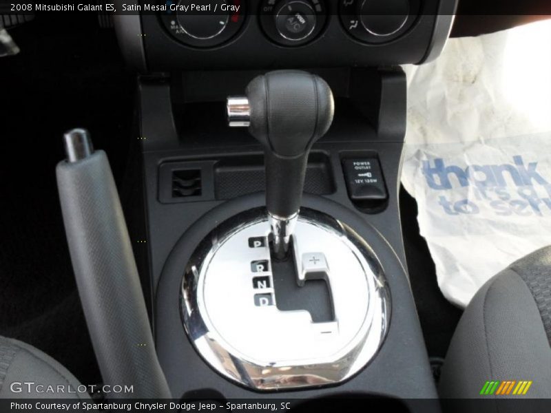 Satin Mesai Gray Pearl / Gray 2008 Mitsubishi Galant ES