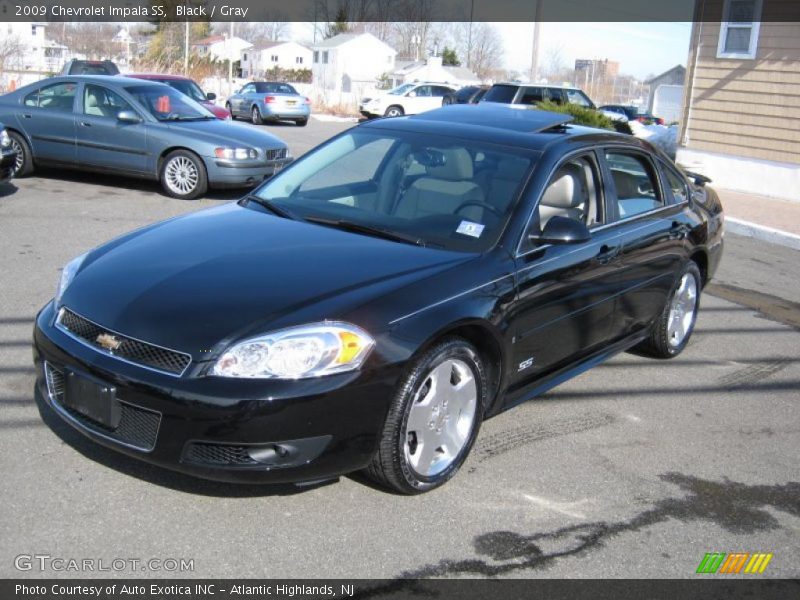 Black / Gray 2009 Chevrolet Impala SS