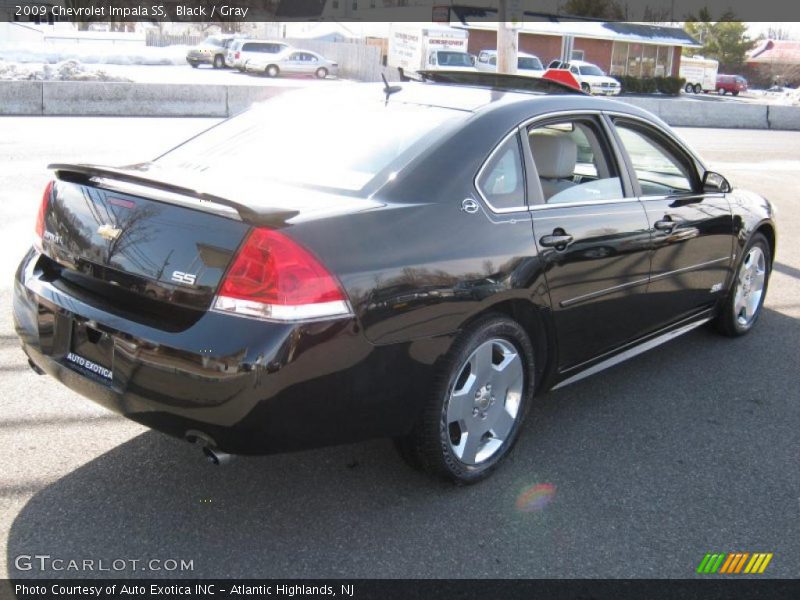 Black / Gray 2009 Chevrolet Impala SS