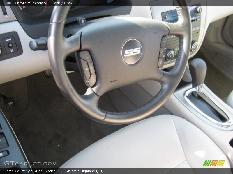 Black / Gray 2009 Chevrolet Impala SS
