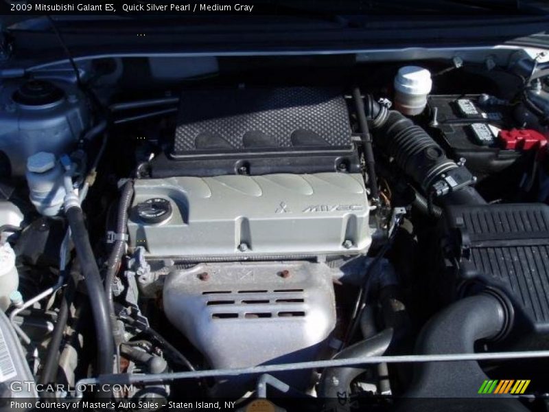 Quick Silver Pearl / Medium Gray 2009 Mitsubishi Galant ES