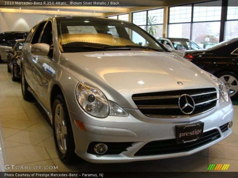 Iridium Silver Metallic / Black 2010 Mercedes-Benz R 350 4Matic