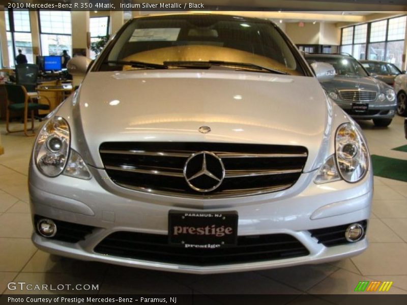 Iridium Silver Metallic / Black 2010 Mercedes-Benz R 350 4Matic