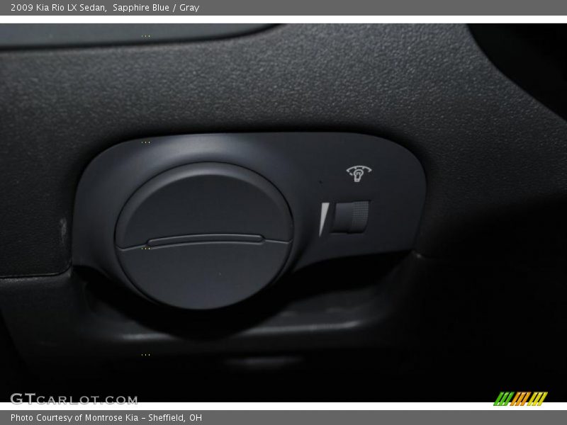 Sapphire Blue / Gray 2009 Kia Rio LX Sedan