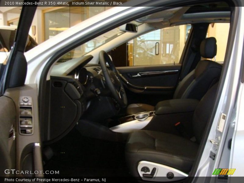 Iridium Silver Metallic / Black 2010 Mercedes-Benz R 350 4Matic