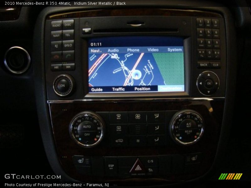 Iridium Silver Metallic / Black 2010 Mercedes-Benz R 350 4Matic
