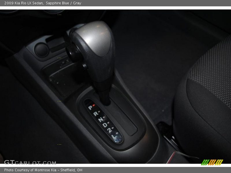 Sapphire Blue / Gray 2009 Kia Rio LX Sedan