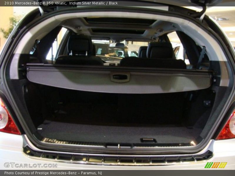 Iridium Silver Metallic / Black 2010 Mercedes-Benz R 350 4Matic