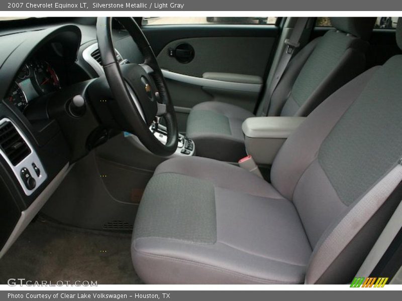 Silverstone Metallic / Light Gray 2007 Chevrolet Equinox LT