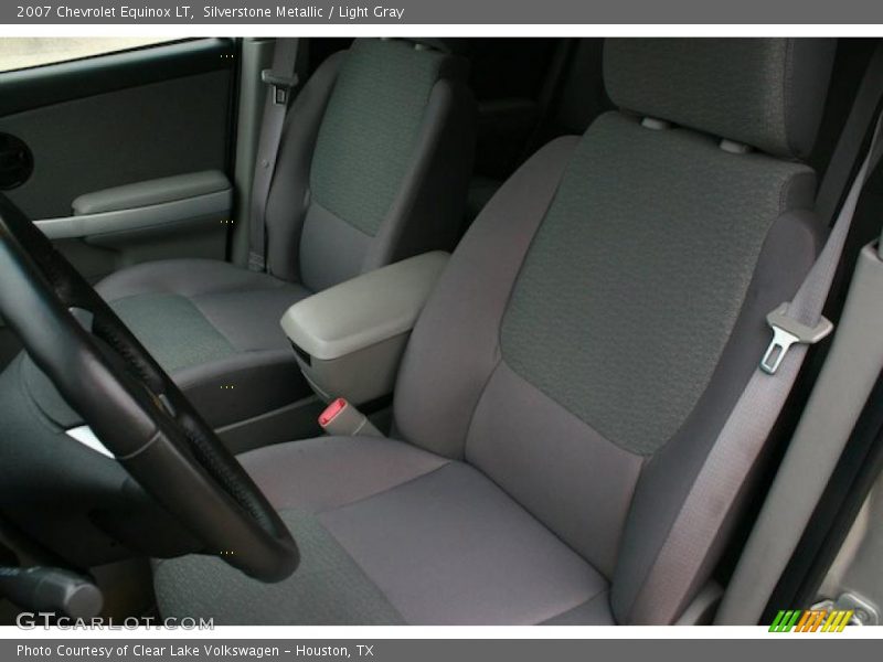 Silverstone Metallic / Light Gray 2007 Chevrolet Equinox LT