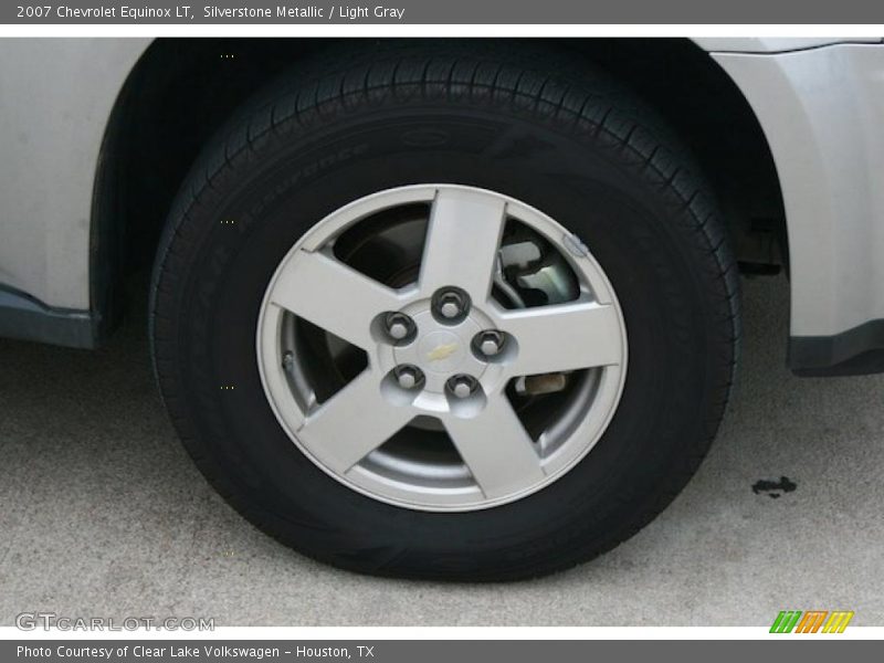 Silverstone Metallic / Light Gray 2007 Chevrolet Equinox LT