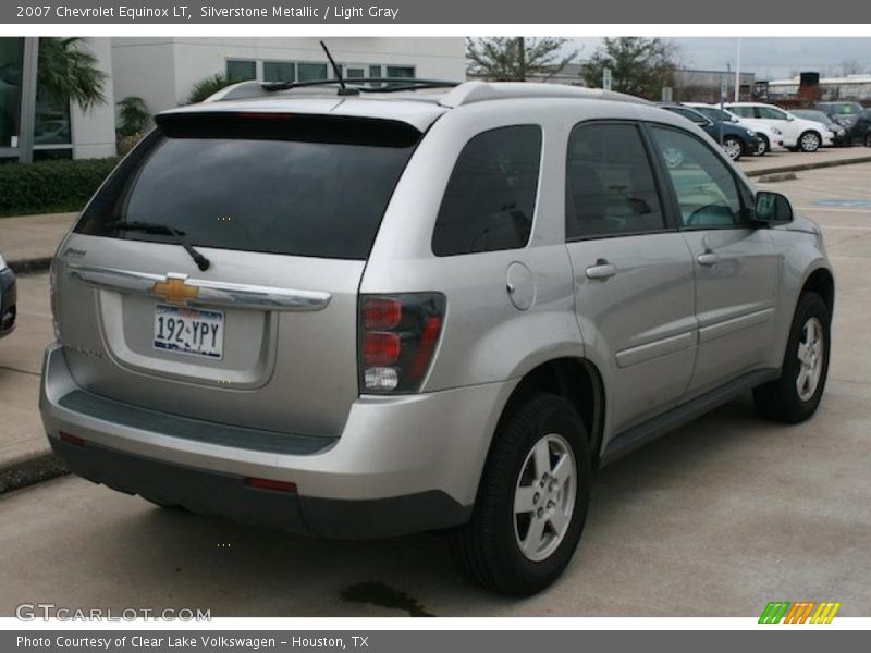 Silverstone Metallic / Light Gray 2007 Chevrolet Equinox LT