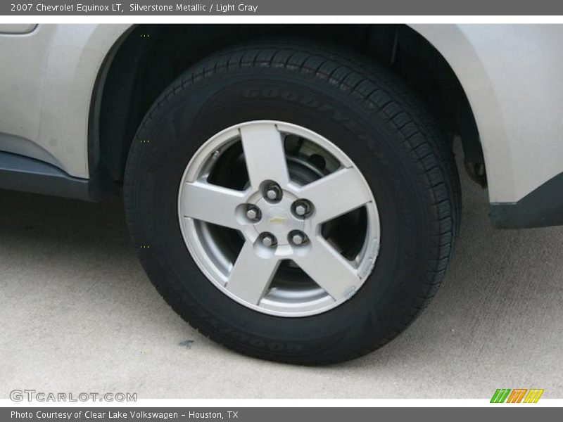 Silverstone Metallic / Light Gray 2007 Chevrolet Equinox LT