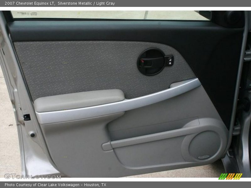 Silverstone Metallic / Light Gray 2007 Chevrolet Equinox LT