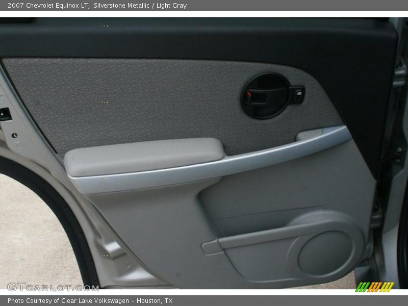 Silverstone Metallic / Light Gray 2007 Chevrolet Equinox LT
