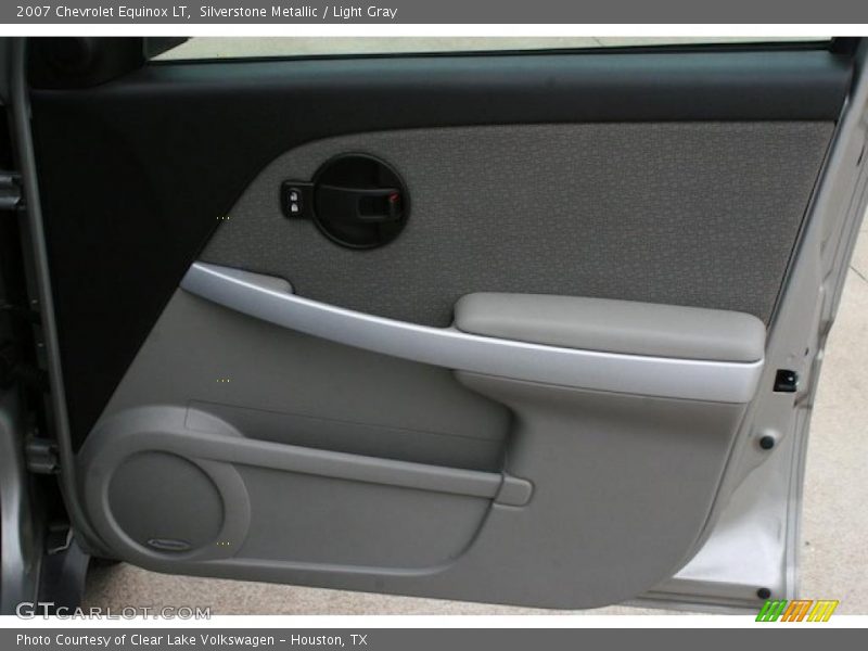 Silverstone Metallic / Light Gray 2007 Chevrolet Equinox LT
