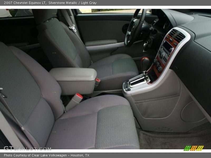 Silverstone Metallic / Light Gray 2007 Chevrolet Equinox LT