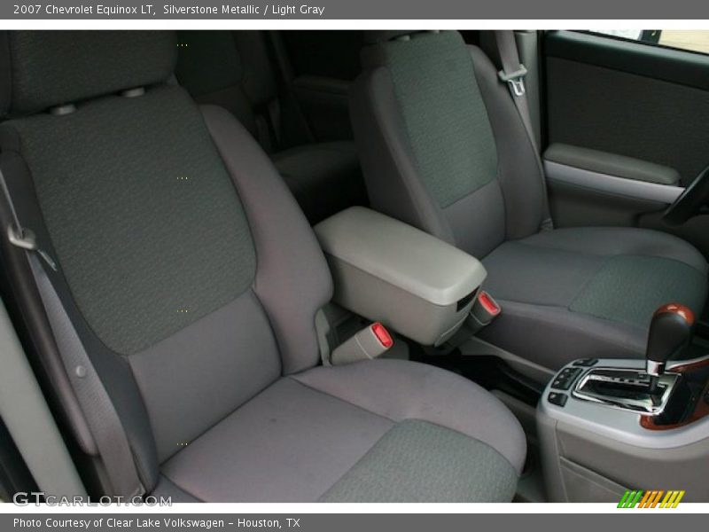 Silverstone Metallic / Light Gray 2007 Chevrolet Equinox LT