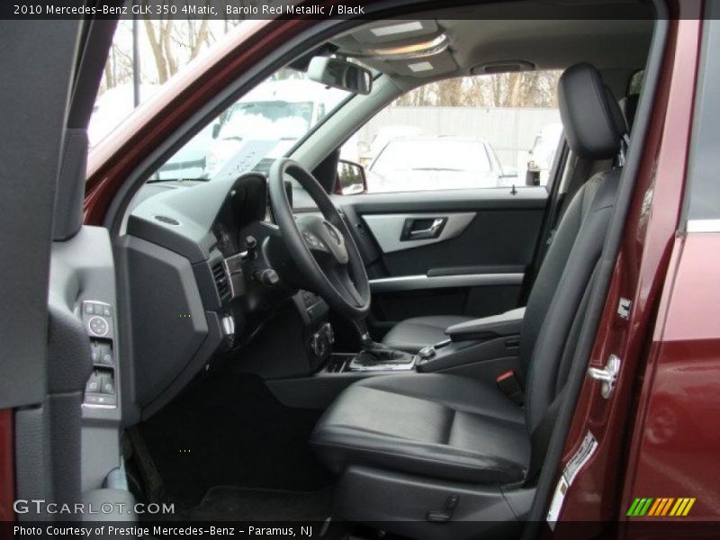 Barolo Red Metallic / Black 2010 Mercedes-Benz GLK 350 4Matic