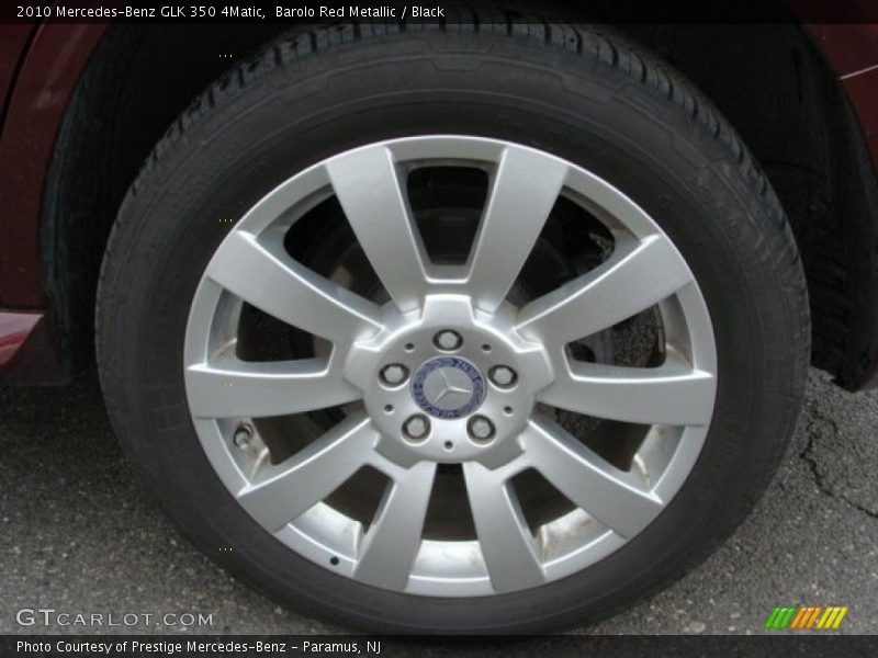 Barolo Red Metallic / Black 2010 Mercedes-Benz GLK 350 4Matic