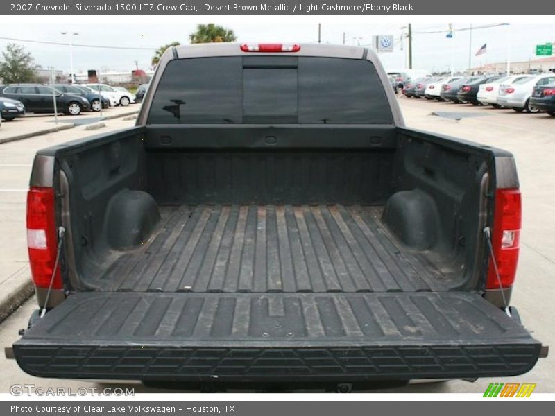 Desert Brown Metallic / Light Cashmere/Ebony Black 2007 Chevrolet Silverado 1500 LTZ Crew Cab