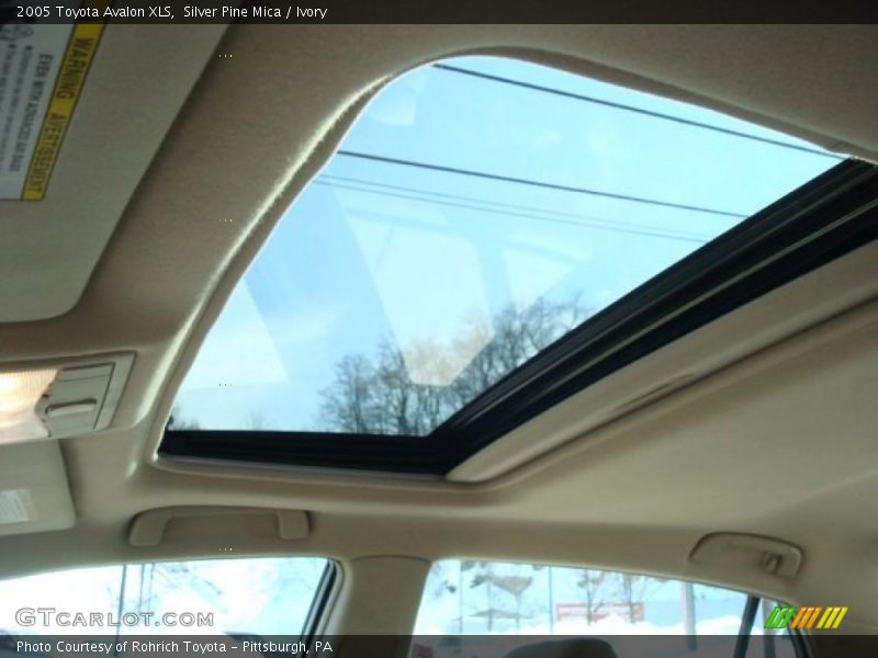 Silver Pine Mica / Ivory 2005 Toyota Avalon XLS