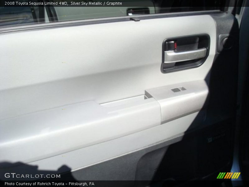 Silver Sky Metallic / Graphite 2008 Toyota Sequoia Limited 4WD