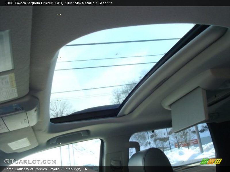 Silver Sky Metallic / Graphite 2008 Toyota Sequoia Limited 4WD