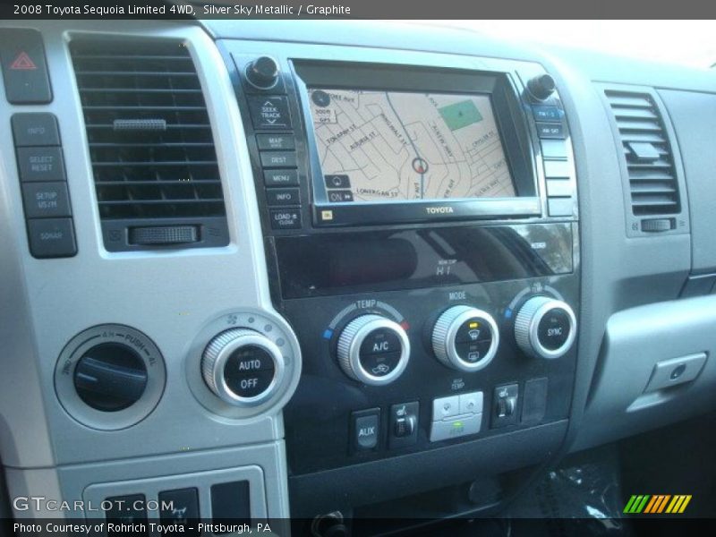Silver Sky Metallic / Graphite 2008 Toyota Sequoia Limited 4WD