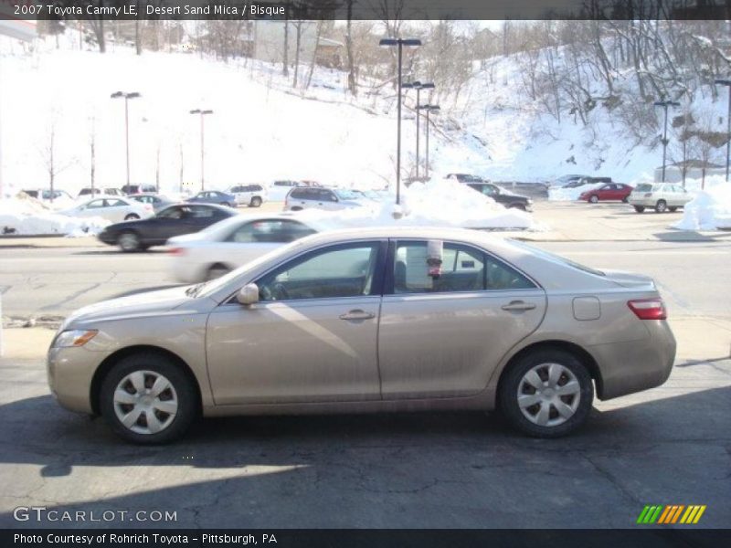 Desert Sand Mica / Bisque 2007 Toyota Camry LE