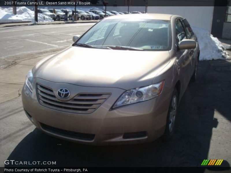 Desert Sand Mica / Bisque 2007 Toyota Camry LE