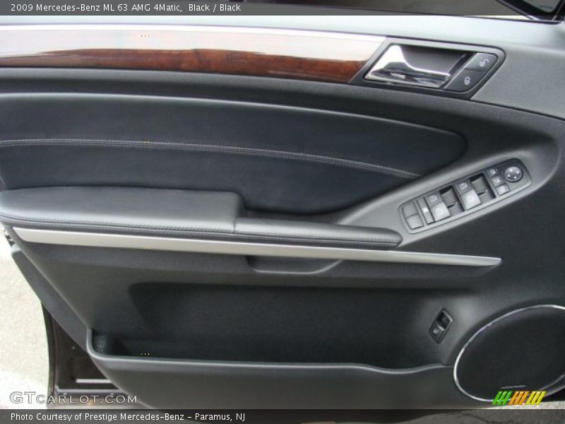 Black / Black 2009 Mercedes-Benz ML 63 AMG 4Matic