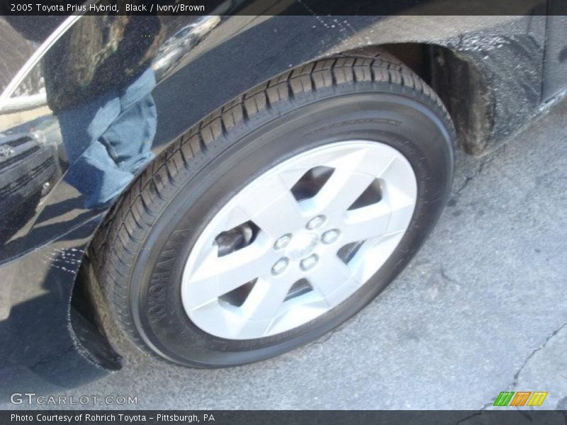 Black / Ivory/Brown 2005 Toyota Prius Hybrid