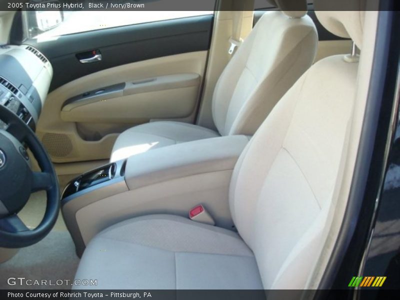 Black / Ivory/Brown 2005 Toyota Prius Hybrid