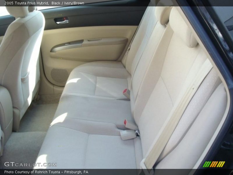 Black / Ivory/Brown 2005 Toyota Prius Hybrid