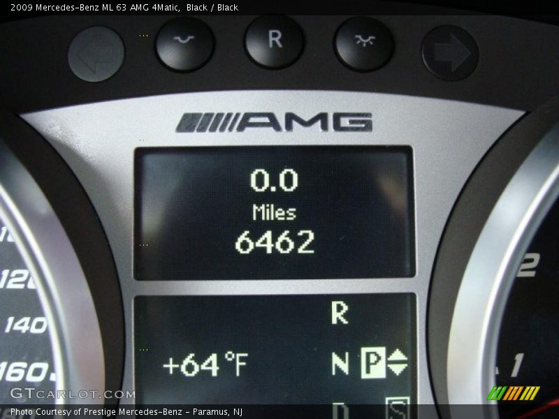 Black / Black 2009 Mercedes-Benz ML 63 AMG 4Matic