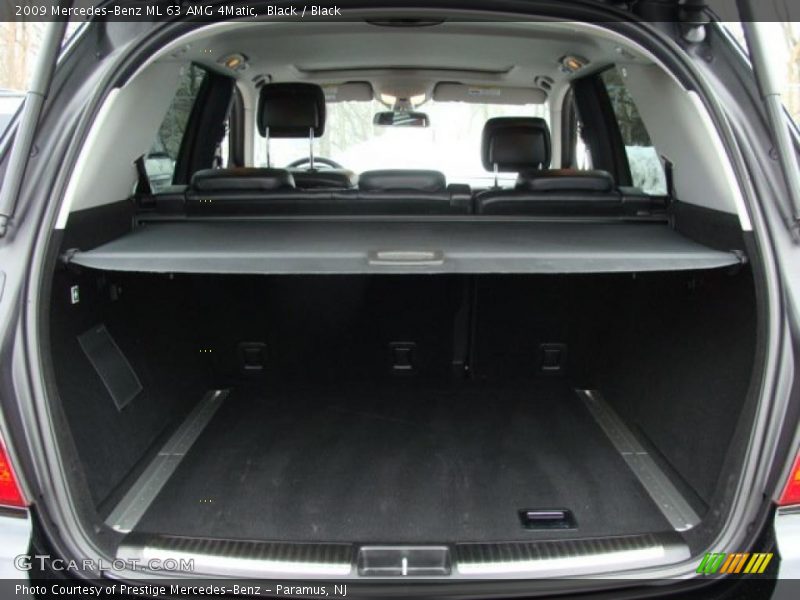 Black / Black 2009 Mercedes-Benz ML 63 AMG 4Matic