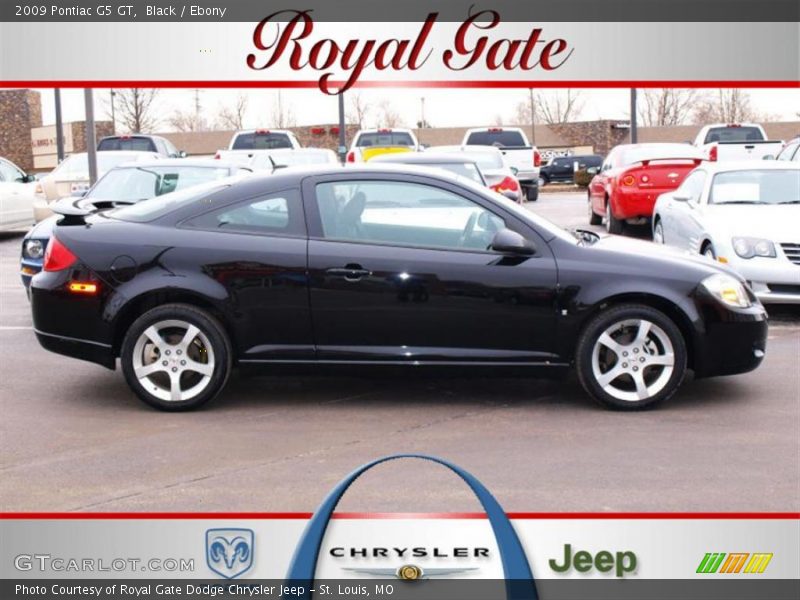 Black / Ebony 2009 Pontiac G5 GT