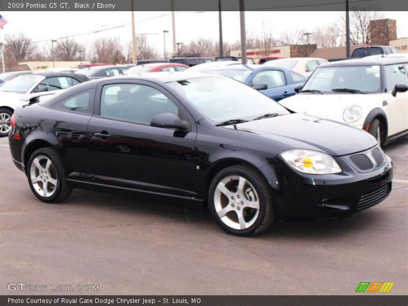 Black / Ebony 2009 Pontiac G5 GT