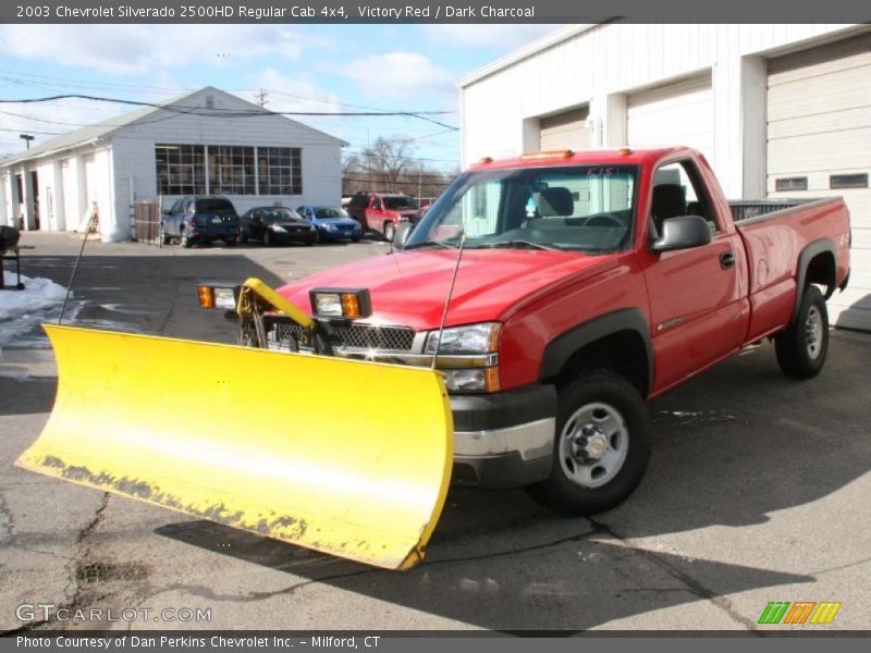 Victory Red / Dark Charcoal 2003 Chevrolet Silverado 2500HD Regular Cab 4x4