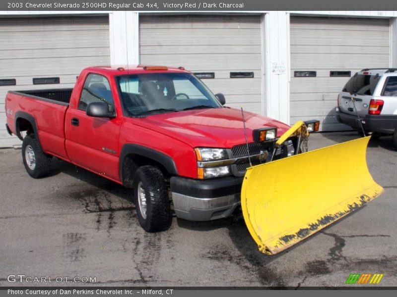 Victory Red / Dark Charcoal 2003 Chevrolet Silverado 2500HD Regular Cab 4x4