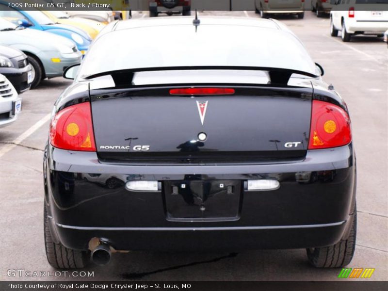 Black / Ebony 2009 Pontiac G5 GT