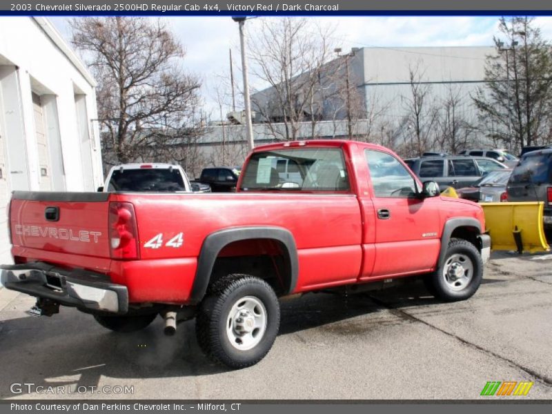 Victory Red / Dark Charcoal 2003 Chevrolet Silverado 2500HD Regular Cab 4x4