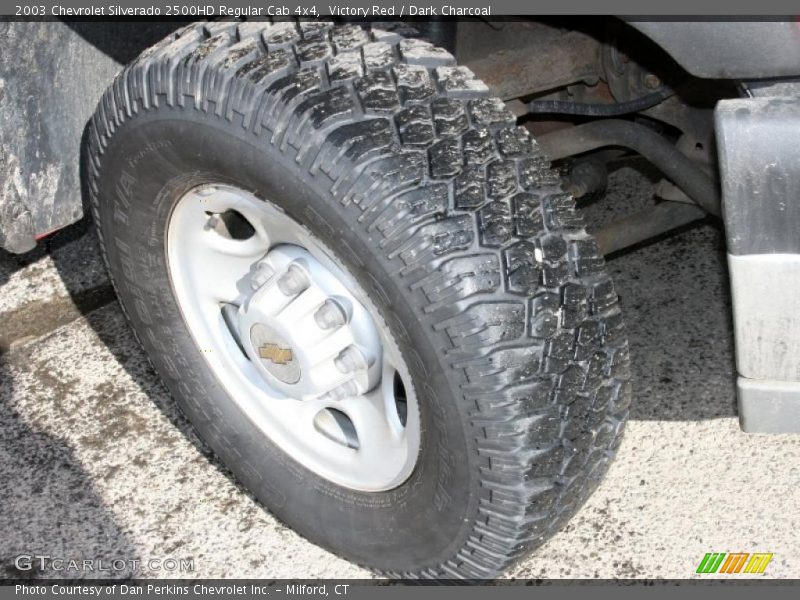 Victory Red / Dark Charcoal 2003 Chevrolet Silverado 2500HD Regular Cab 4x4