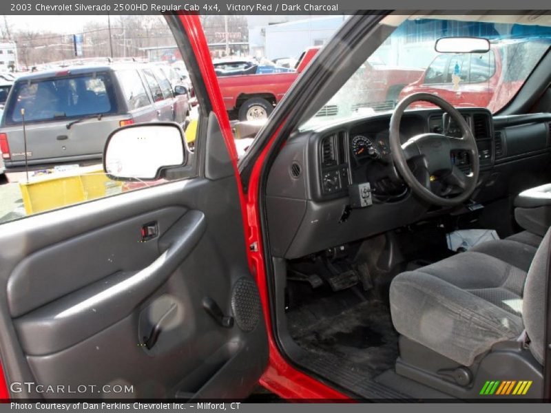 Victory Red / Dark Charcoal 2003 Chevrolet Silverado 2500HD Regular Cab 4x4