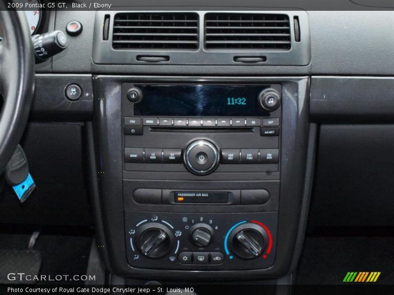 Black / Ebony 2009 Pontiac G5 GT